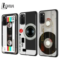classical cassette tape silicone phone cover for samsung galaxy s20 ultra plus a01 a11 a21 a31 a41 a51 a71 a91 phone case