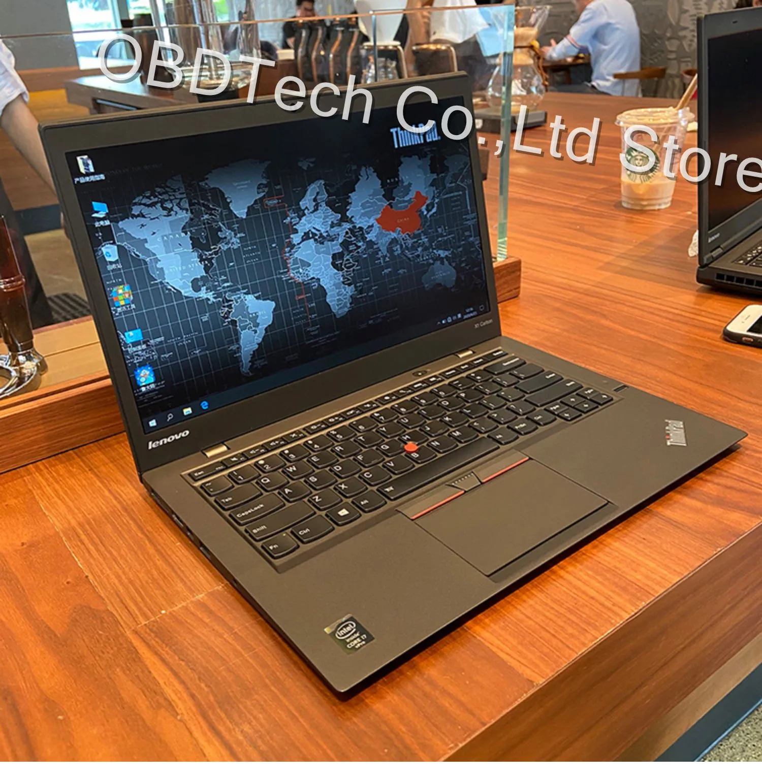 

Used ThinkPad X1 Carbon I5-5200U/I7 5600U SSD 14" IPS Screen Backlit Keyboard Windows10 office computer Diagnostic Laptop