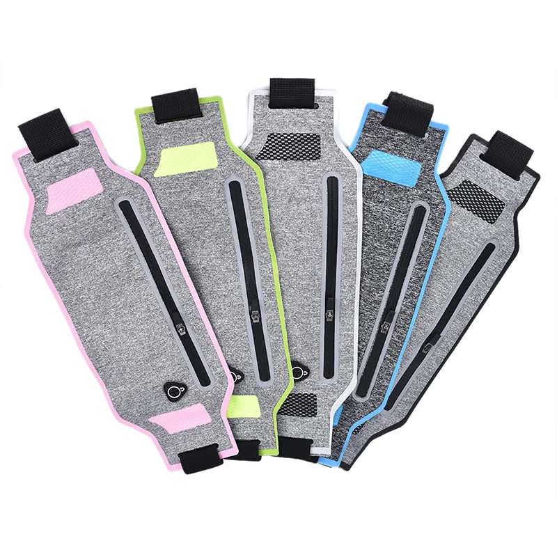 1 шт. модный Ультра тонкий поясной мешок для бега спортивная сумка путешествий