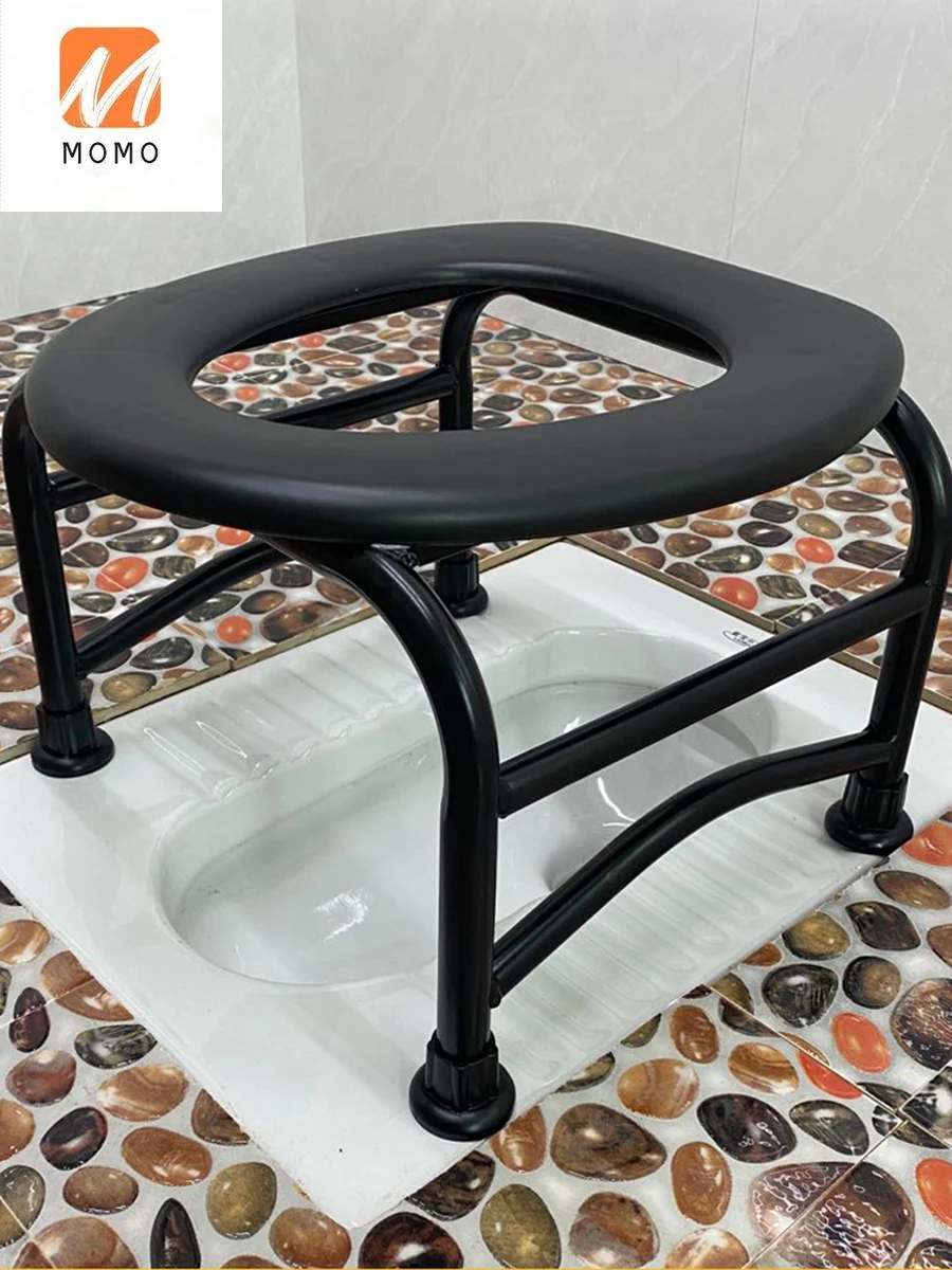 

Potty Seat Adult Stool Pregnant Women Changed Toilet for the Elderly Household Simple Mobile Toilet Chair Toilet