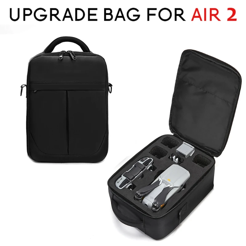 

H054 Portable Shoulder Bag Storage Handbag Backpack Shockproof Carry Case for D-JI Mavic Air 2 Quadcopter