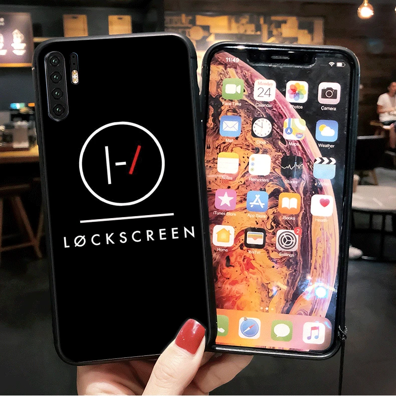 Силиконовый чехол Twenty One Pilots для Huawei Mate 10 Pro Lite 20 30 Y6P|Бамперы| |