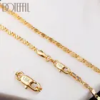 Цепочка-Шарм из серебра 925 пробы, 2 мм, 1618202224262830 дюйма