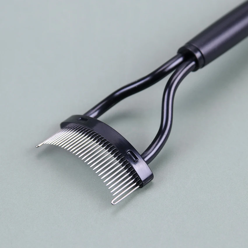 1 шт. складная металлическая расческа для ресниц| |