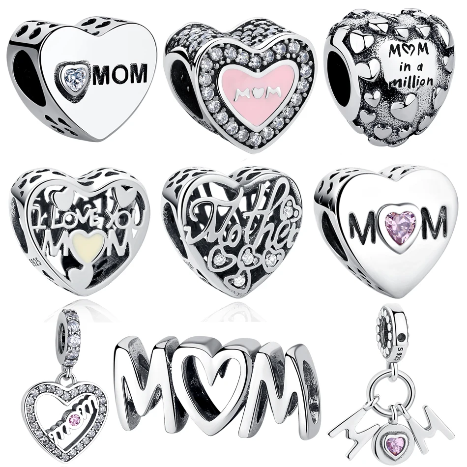 Настоящие серебряные бусины 925 пробы подбираемые Подвески Серебро оригинальный