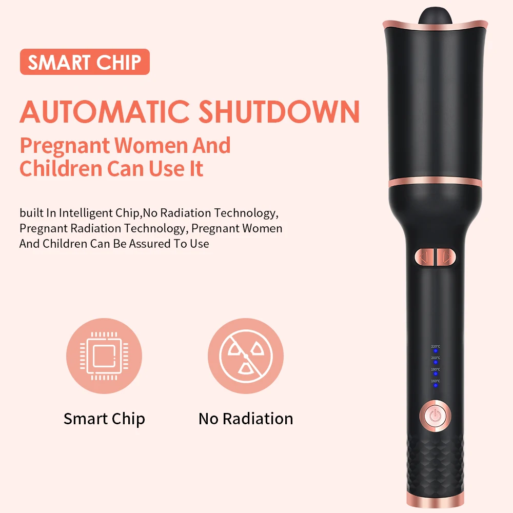 Автоматическая Плойка для волос профессиональная плойка с 4 регулируемыми