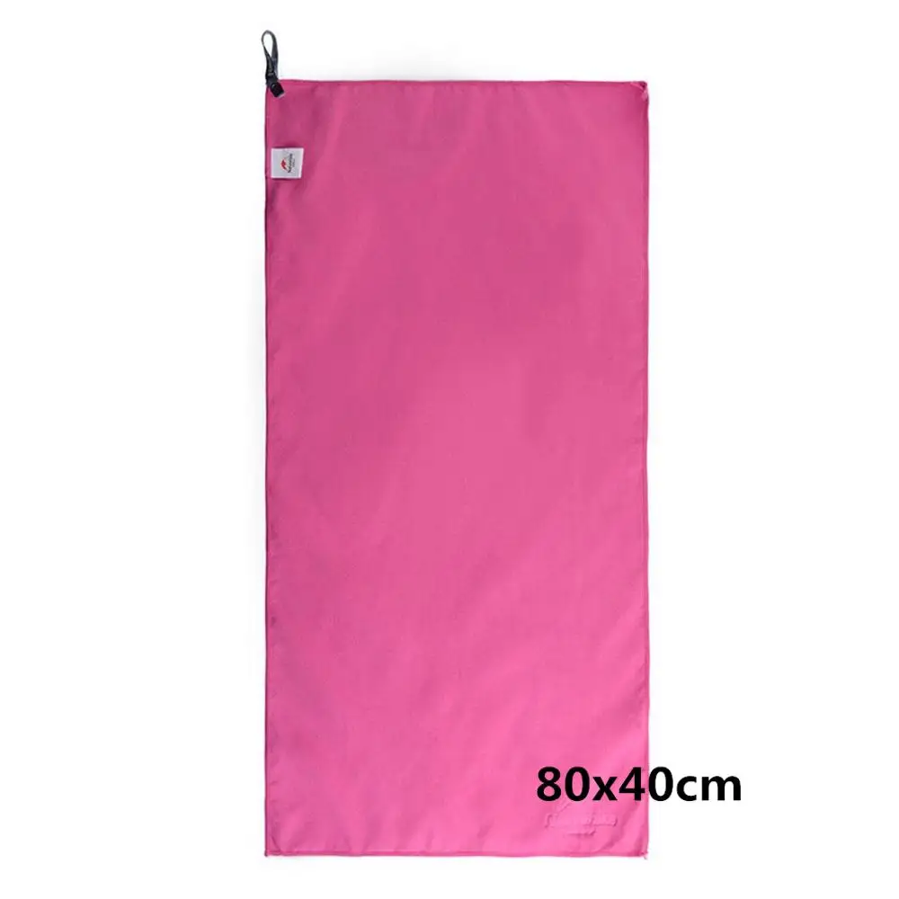 rose 80x40cm Naturehike Wild напольное быстросохнущее дорожное полотенце Многоцелевой быстросохнущее из микрофибры впитывающее полотенце для кемпинга йога пляж спорт - Цвет: rose 80x40cm