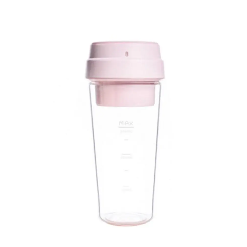 pink Xiaomi 17PIN Star Firut Cup портативная соковыжималка 400 мл фруктовая чашка Магнитная Зарядка 30 секунд быстрого сока подходит для фитнеса - Цвет: pink
