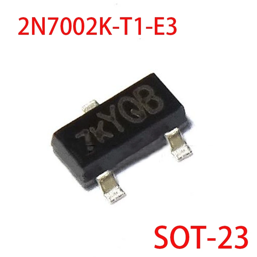 10 шт./лот, 2N7002K-T1-E3 2N7002K-T1 SOT-23 2N7002K 2N7002 MOSFET N-CH 60 в 300 мА SMD