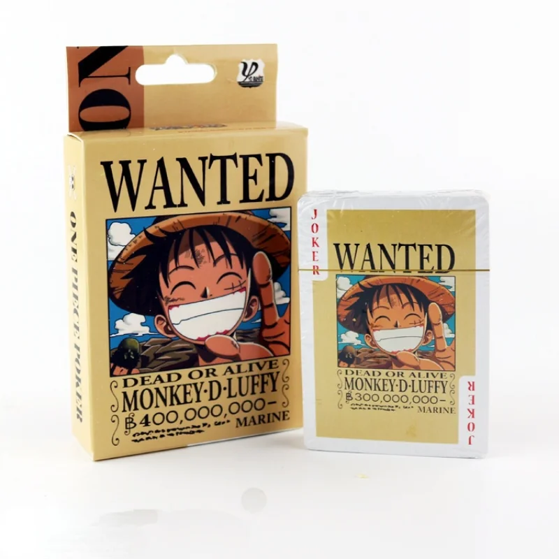 

54 шт./компл. аниме цельные игральные карты все хотели Zoro Chopper Luffy игральные карты солитер Детский Рождественский подарок на день рождения игр...