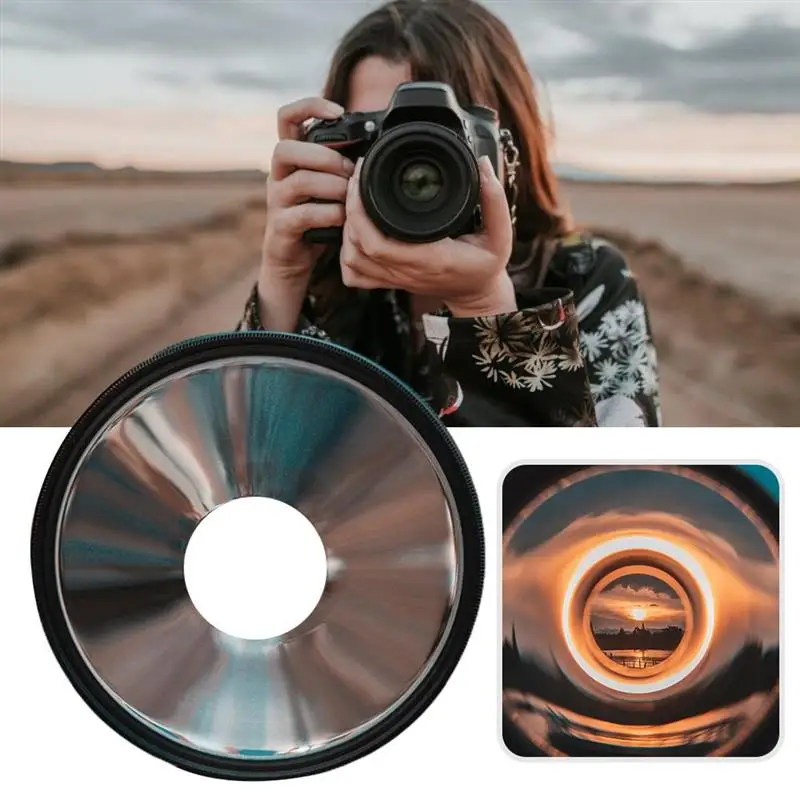 

77mm Kaleidoscope Camera Filter Vortex Special Effect Filter Camera Accessories Photography Special Effects Filters