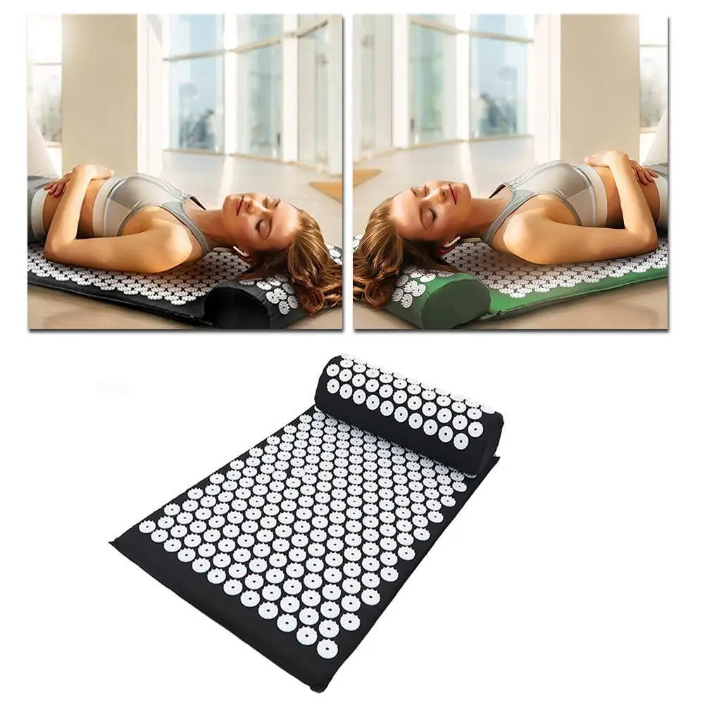 Массажер для йоги (прибл. 66*42 см) подушка Шакти-коврик акупрессурный коврик с