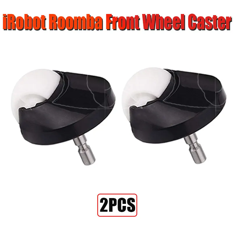 2pcs Замена Roomba переднее колесо ролик для сборки для iRobot Roomba i7 i7+ плюс E5 E6 E7 500 600 700 800 900 серии робота-пылесос - Цвет: 2pcs