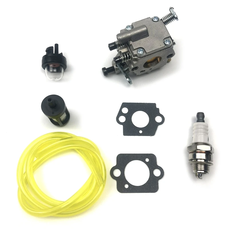 

Carburetor Kit for Stihl MS200 020T MS200T MS 200 MS 200T with Fuel Line Filter Gaskets Spark Plug Accessories Parts