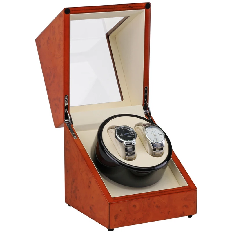 Деревянная автоматическая машина для намотки часов держатель дисплея