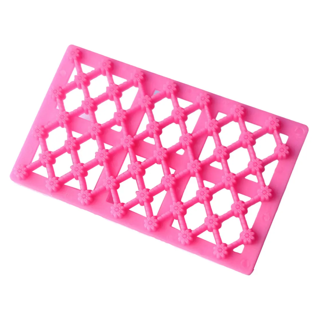 Креативный полый сеточная цветок Форма Fondant (сахарная) кекс тиснения Резак пресс