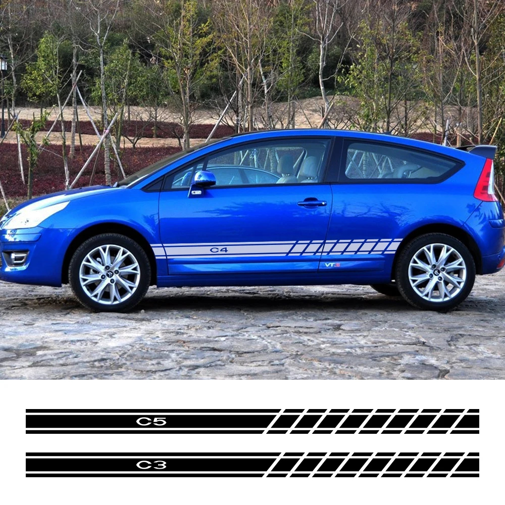 Автомобильные аксессуары для Citroen C4 C1 C5 C3 C6 C ELYSEE VTS 2 шт. автомобильные виниловые
