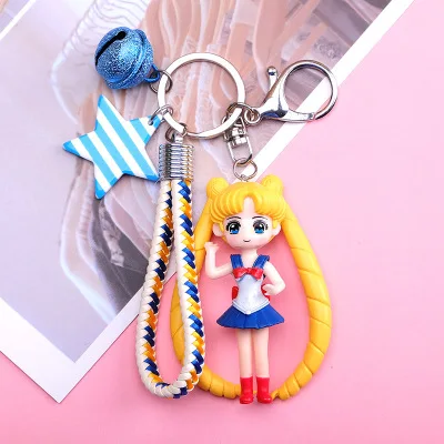 Каваи Сейлор Мун кукла брелок мультфильм сумка кулон брелок держатель Chimmy Сумочка Шарм Подвеска для детей - Цвет: VER-22