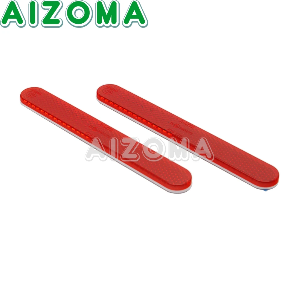 Отражающая наклейка на переднюю ножку вилки 2 шт. предупреждающая отражающая для