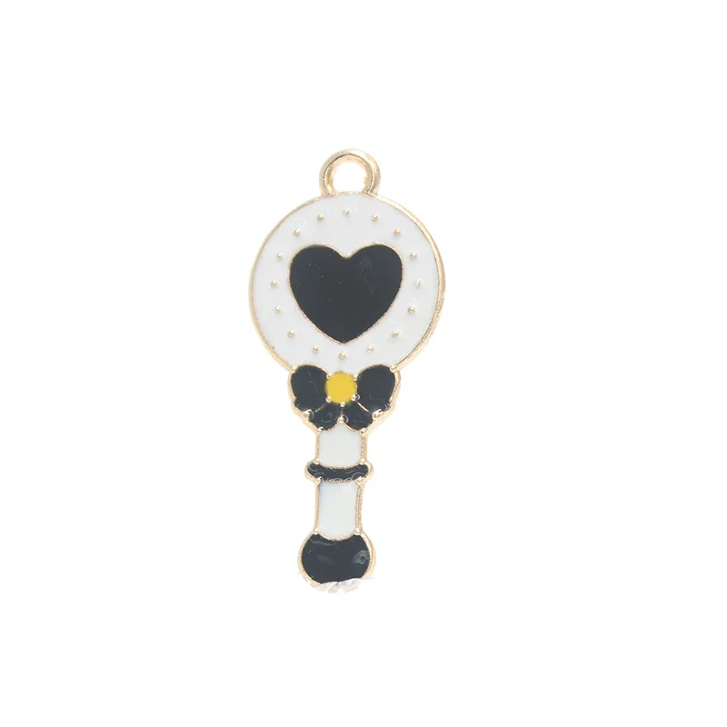 10 шт./лот волшебная палочка ручной работы эмалевые Подвески DIY для браслета