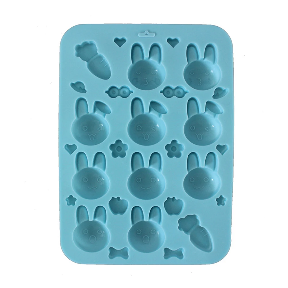 1 шт. 10 отверстий форма для торта с кроликом резак печенья инструмент выпечки