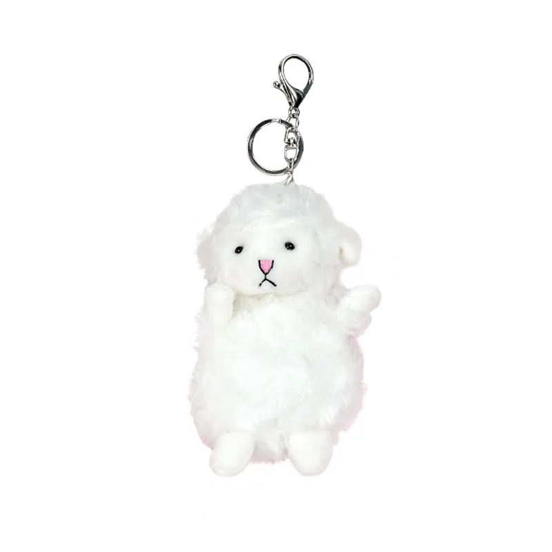 

Plush Toy Keychain Pendant Sheep Kawaii Light Soft Schoolbag Backpack Children Adult Girl Valentines Day Gift Plush Toy Keychain