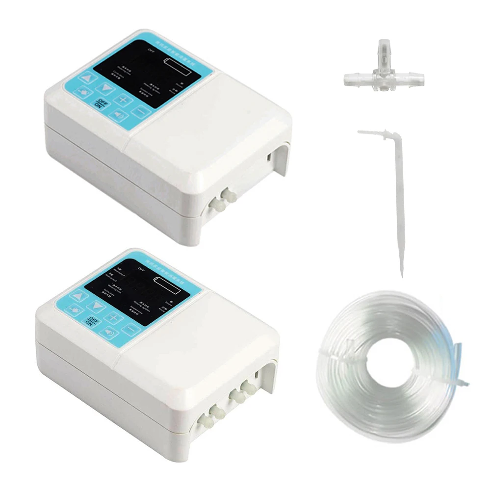 

Saving Watering Irrigation Tool Kits Garden Pot Drip Irrigation Timer System Solar Charging Automatic Watering Device
