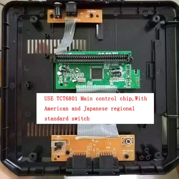 Игровая консоль SEGA MD2 16 бит с переключателем режимов США и Японии для