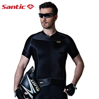 santic cycling jersey new summer mens short sleeved bicycle mountain clothes bike riding tops are refreshing breathable