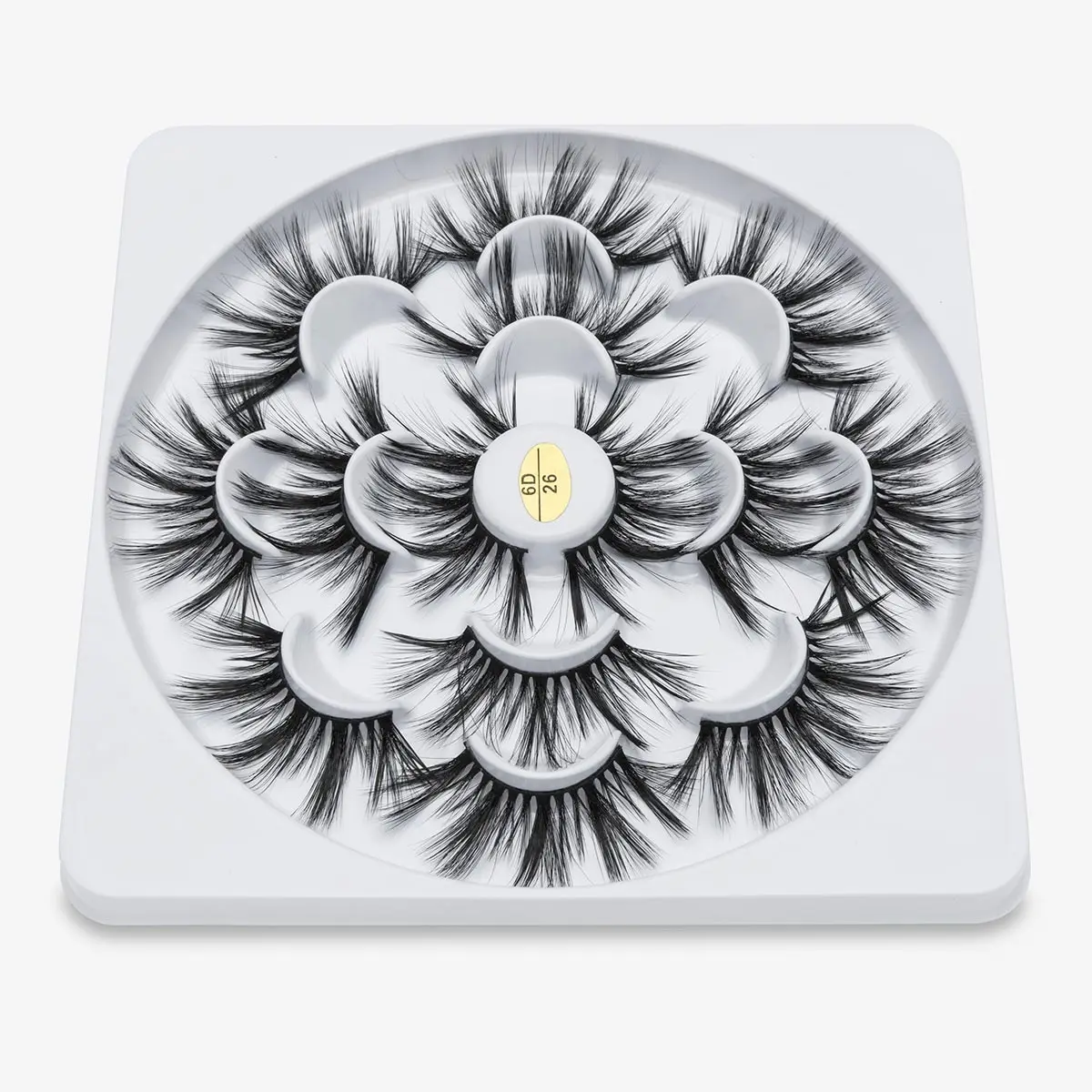 Ресницы Накладные SEXYSHEEP из натуральной норки ресницы 3d Длинные для макияжа 7