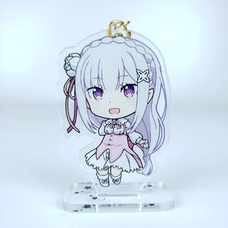 Брелок для косплея с рисунком аниме Re:Life in A Different World from Zero Ram Rem 1 шт. | Украшения и