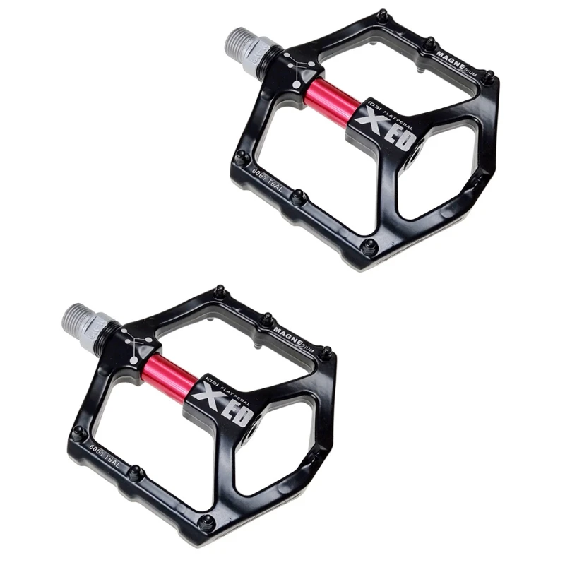 

1 Pair Road Mountain Bike Ultralight Flat Pedals Platform Aluminum Alloy Bearings Pedal MTB Bicycle Cycling Parts 77HC