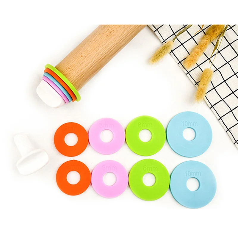 

Adjustable Rolling Pin Wood Dough Roller Kitchen Baking Wooden Rolling Pin with Scaled Paste Pastry Tools Kitchen Accessories