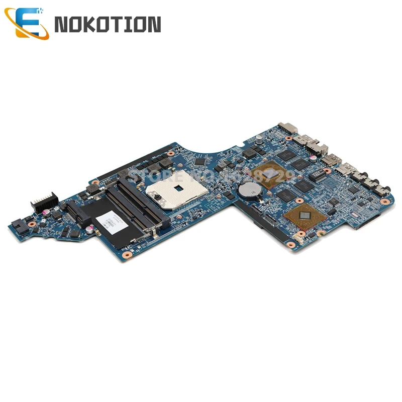 NOKOTION 665281-001 основной плате для HP Pavilion dv6 DV6 DV6-6000 материнская плата ноутбука hd6750m DDR3
