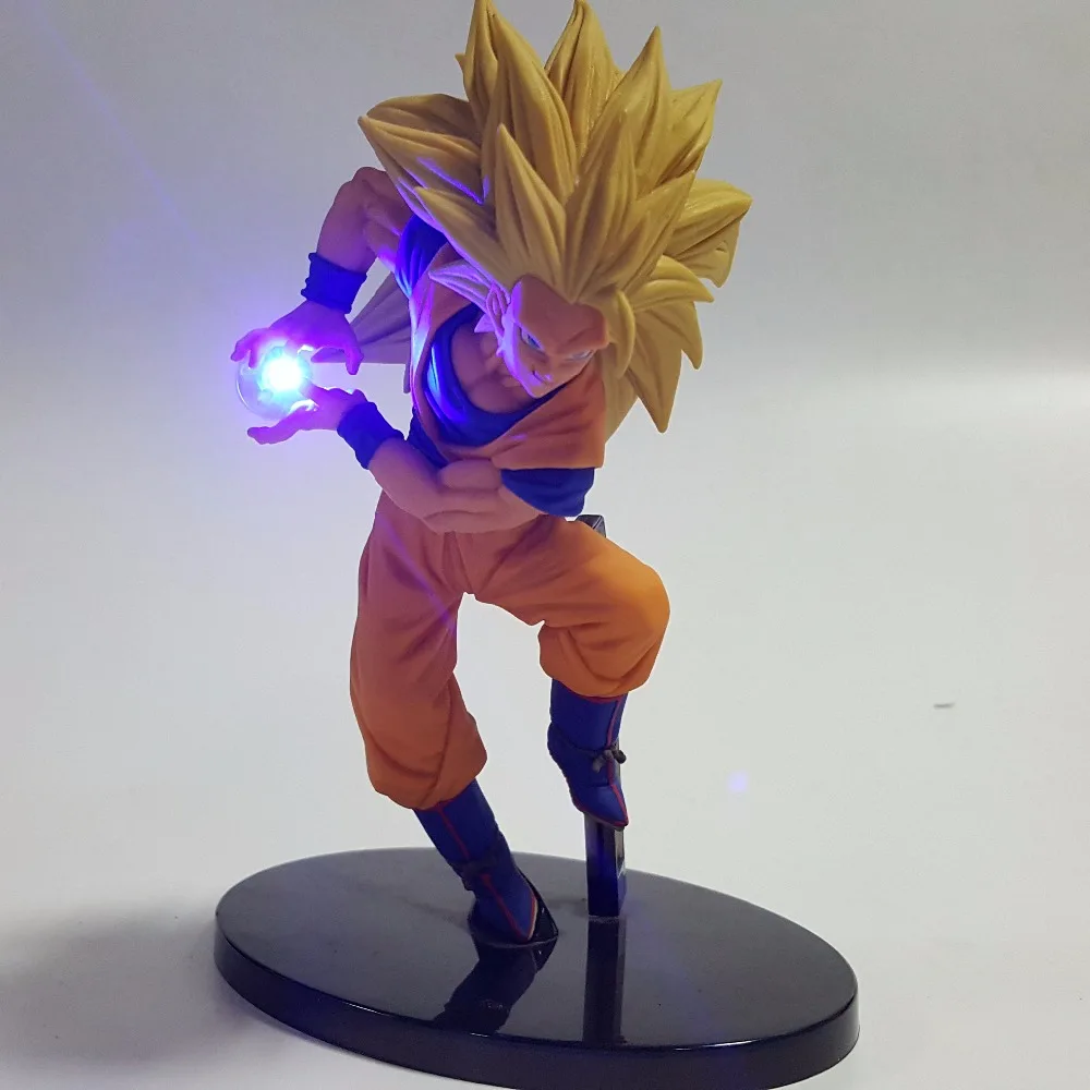 Figura Son Goku SSJ 3 - Dragon Ball con Luces Led 4