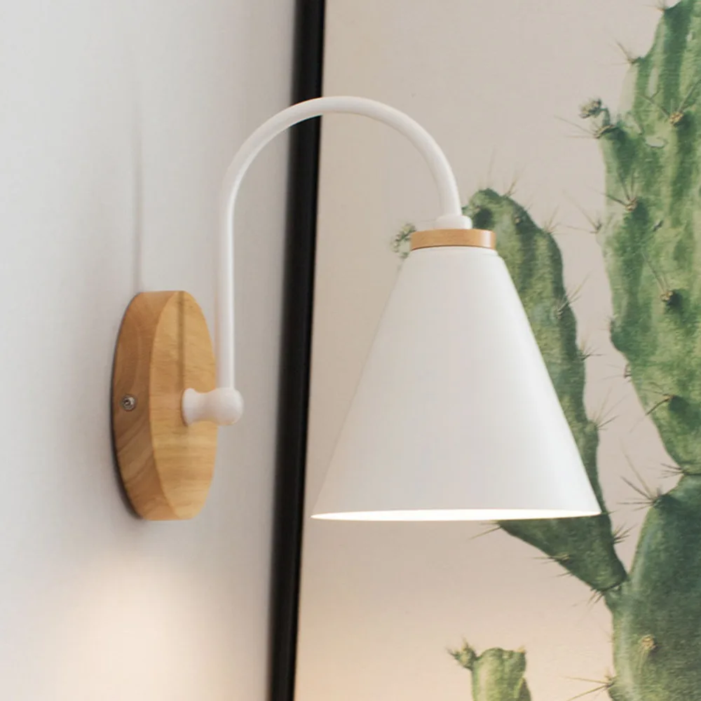 

1pc Indoor Wall Lamp Simple Style Bedside Lamp Porch Light Decorative Light