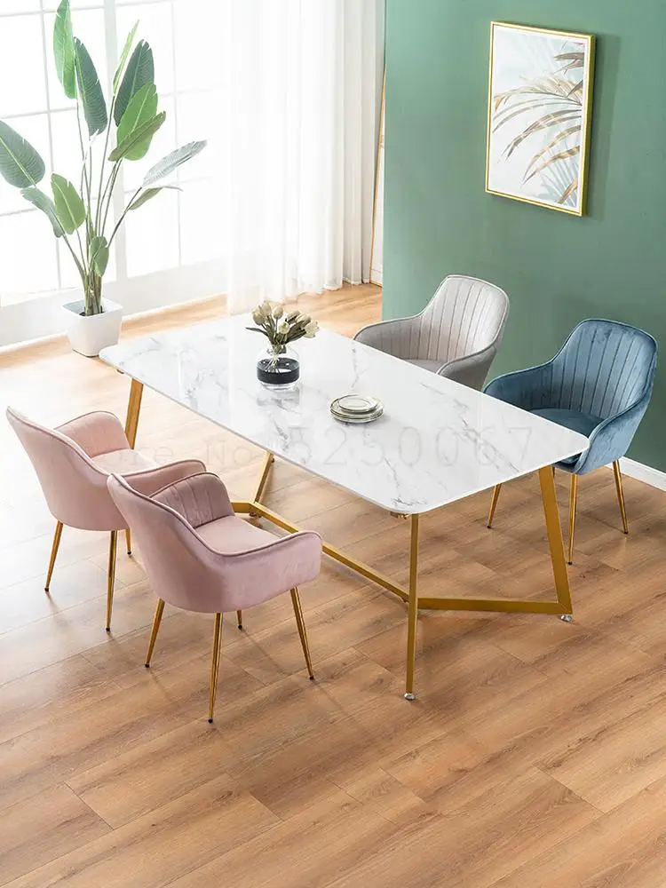 Скандинавский обеденный стул домашний простой светильник роскошный для спальни