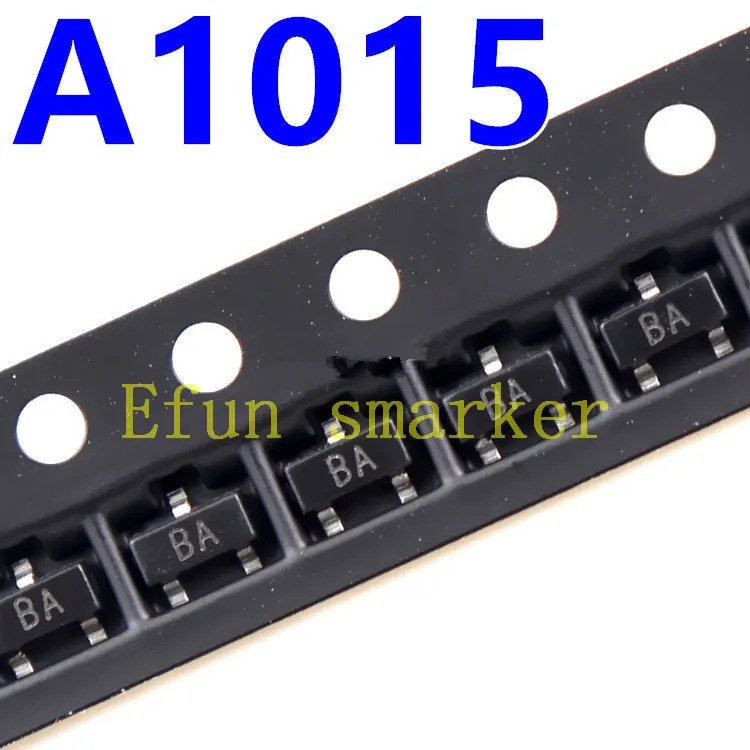 100 шт./пакет 2SA1015 A1015 SOT-23 BA PNP Vceo =-50V | Электронные компоненты и принадлежности
