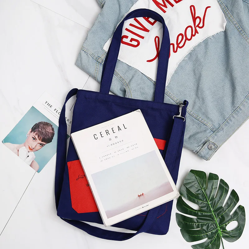 Холщовая Сумка-тоут повседневные пляжные сумки большой емкости Женская