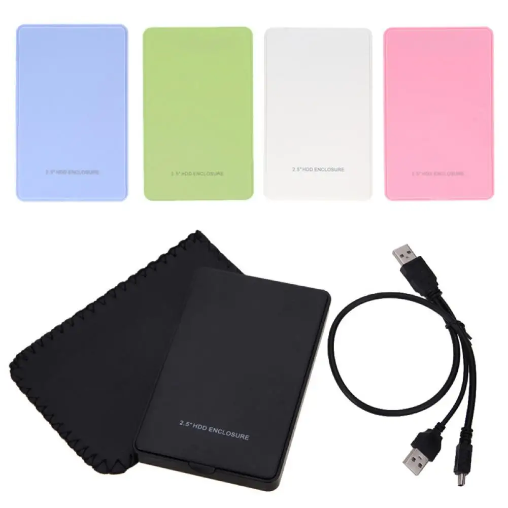 

USB 2.5inch 2TB SATA HDD Disk SSD Box Hard Drive Adapter External Enclosure Case for PC Laptop