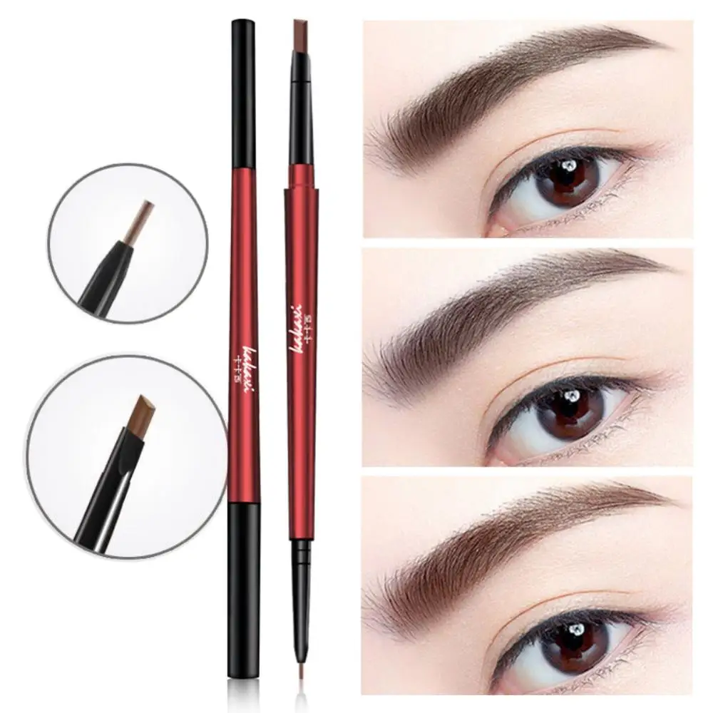 5 цветов двухсторонний карандаш для бровей водостойкий стойкий не цветущий