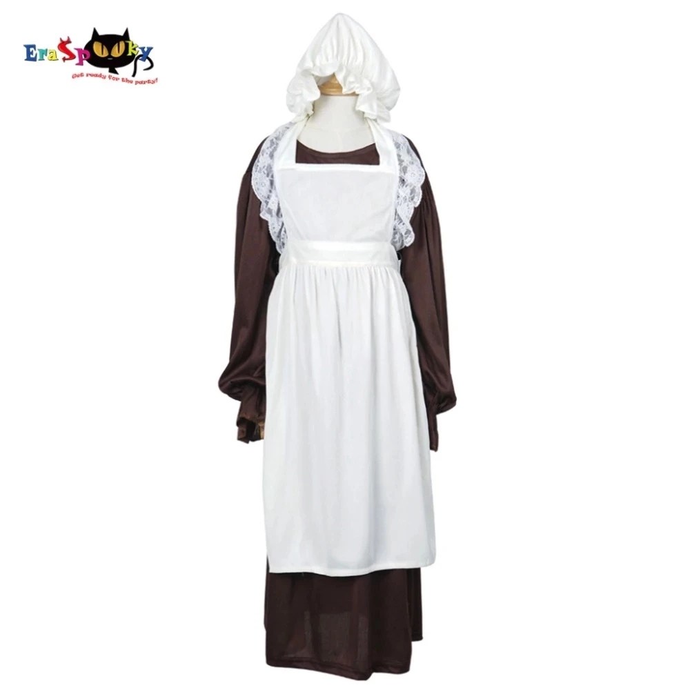 Платье средневековой горничной для косплея девочек викторианский костюм
