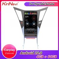 kirinavi 13 6 vertical screen android 10 0 auto radio for hyundai sonata car multimedia player stereo gps carplay 4g 2010 2014