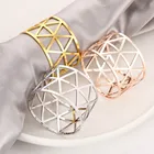 Креативное кольцо для салфеток из сплава с бриллиантами, свадебное украшение для стола, аксессуары, кухонные принадлежности