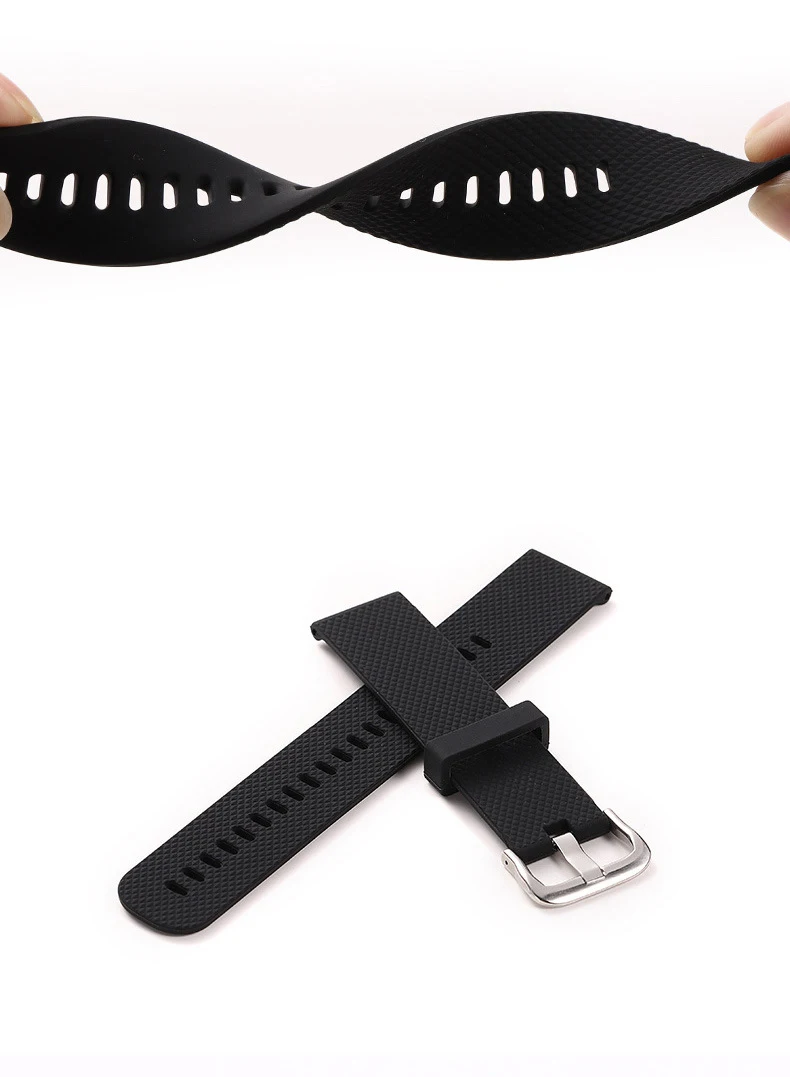 Для Huami Amazfit GTR 42 мм Смарт-часы аксессуары браслет ремешок для спортивных часов 20 мм Мужской Женский силиконовый ремешок для Xiaomi Amazfit GTR 42