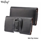 Чехол-кобура из натуральной кожи для Xiaomi Redmi Note 8 Pro, 8T, 7