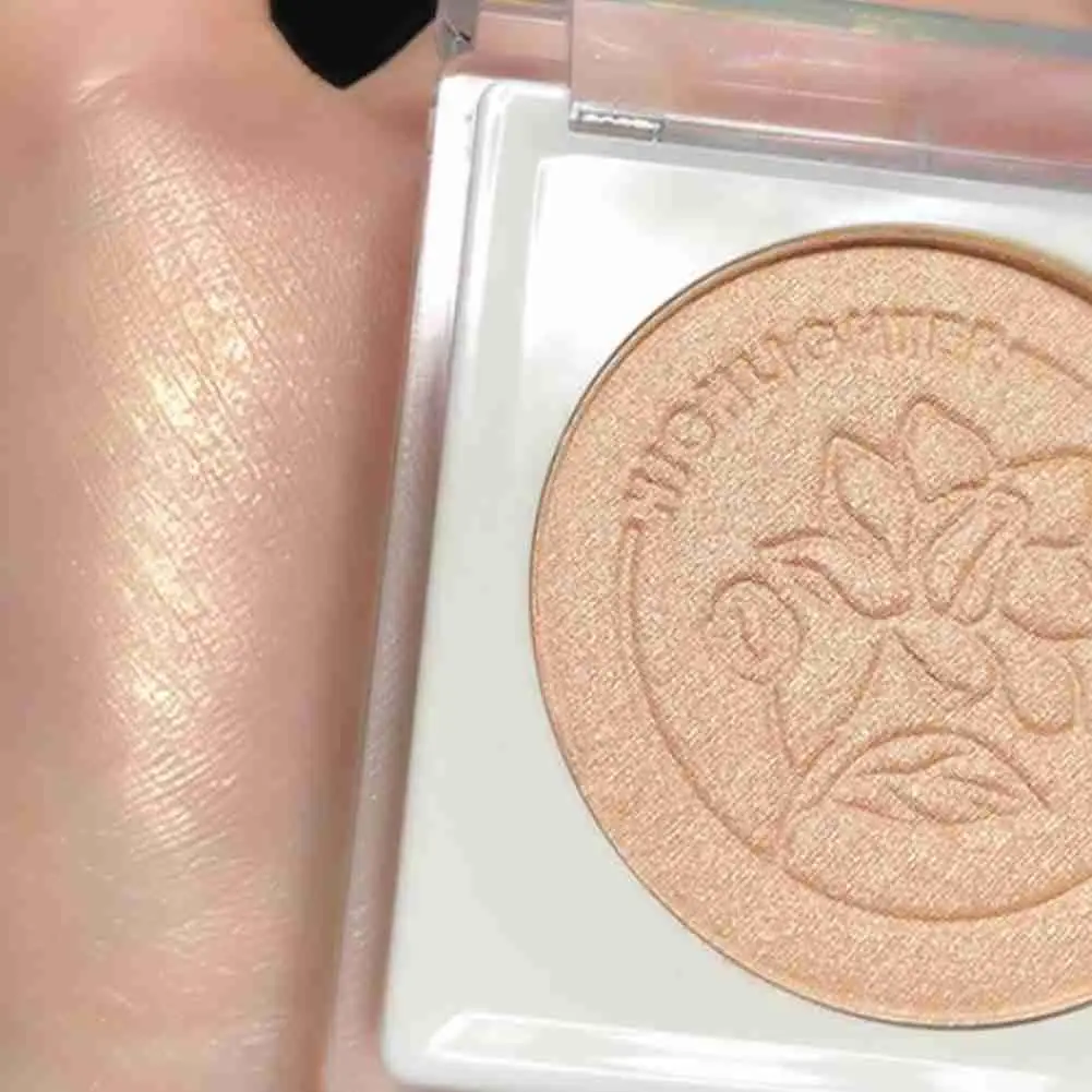 

Glitter Jasmine Highlighters Cosmetics For Face Brighten Shimmer Matte Pressed Glow Illuminator Soft Powder Professional Makeup