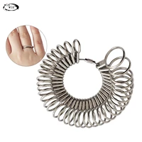 four way measure ring ring sizers alloy finger ring sizing measuring tool finger gauge kit jewellery sizing tools