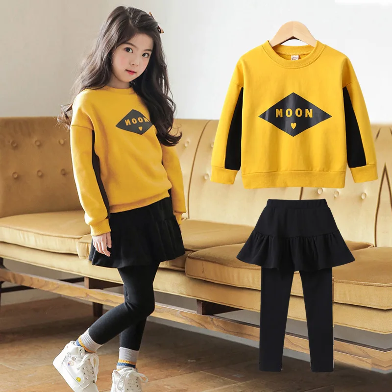 

LZH Children Clothing 2021 Autumn Toddler Girls Clothes 2pcs Outfits For Kids Suits Tracksuit For Girls Clothing Sets Girls Sets