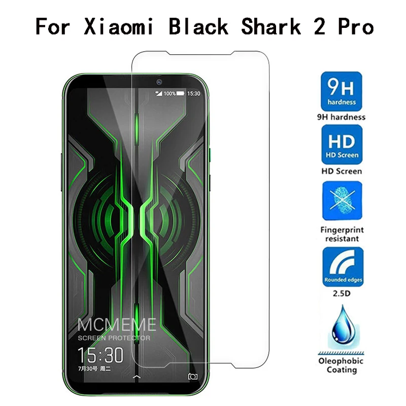 9H 2.5D Премиум Закаленное стекло для Xiaomi Black Shark 2 прозрачное защитное пленка